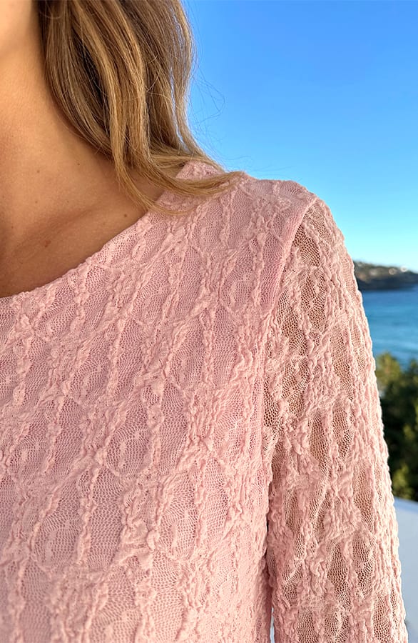 Romantic Lace Dress Pastel Roze – alle jurkjes — foto 4