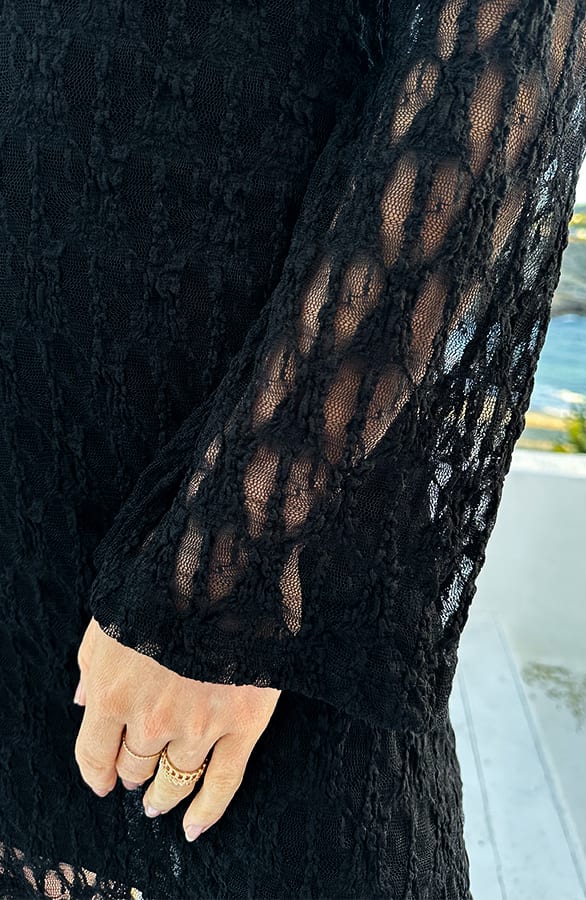 Romantic Lace Dress Zwart – alle jurkjes — foto 5