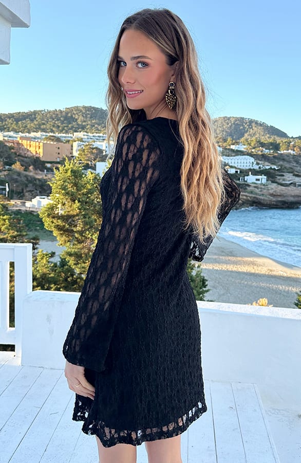 Romantic Lace Dress Zwart – alle jurkjes — foto 3