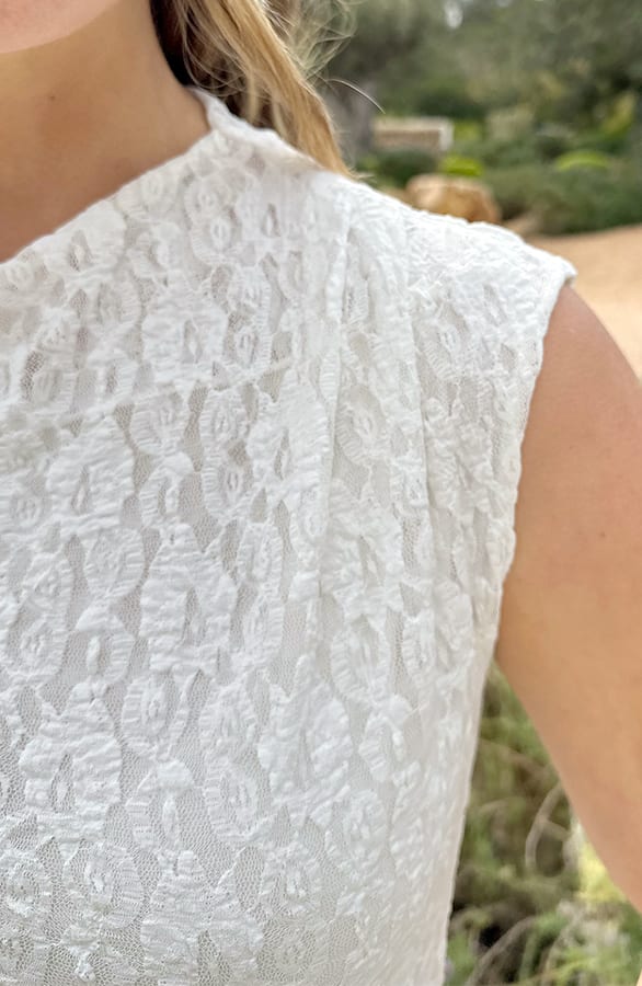 Romantic Lace Top Ecru – shirts & tops — foto 4
