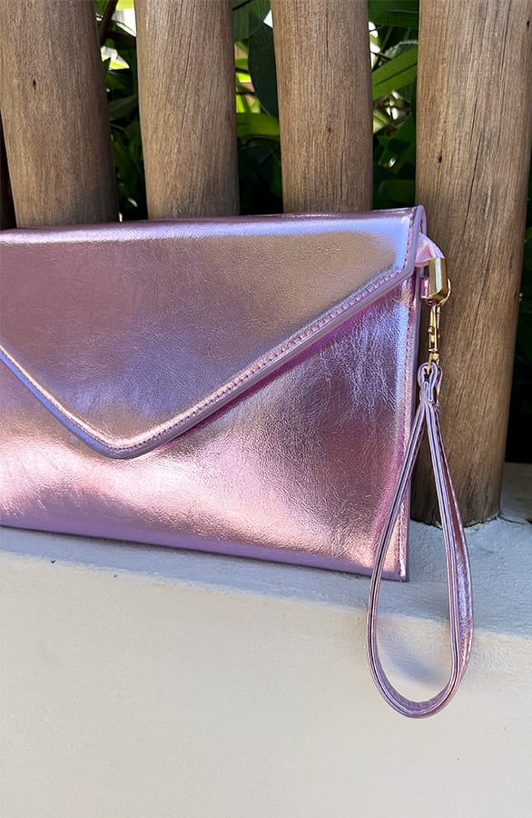 Shine Clutch Roze – accessoires — foto 3