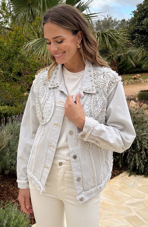 Studs Jacket Fenne Grijs 2.0 – blazers — foto 7