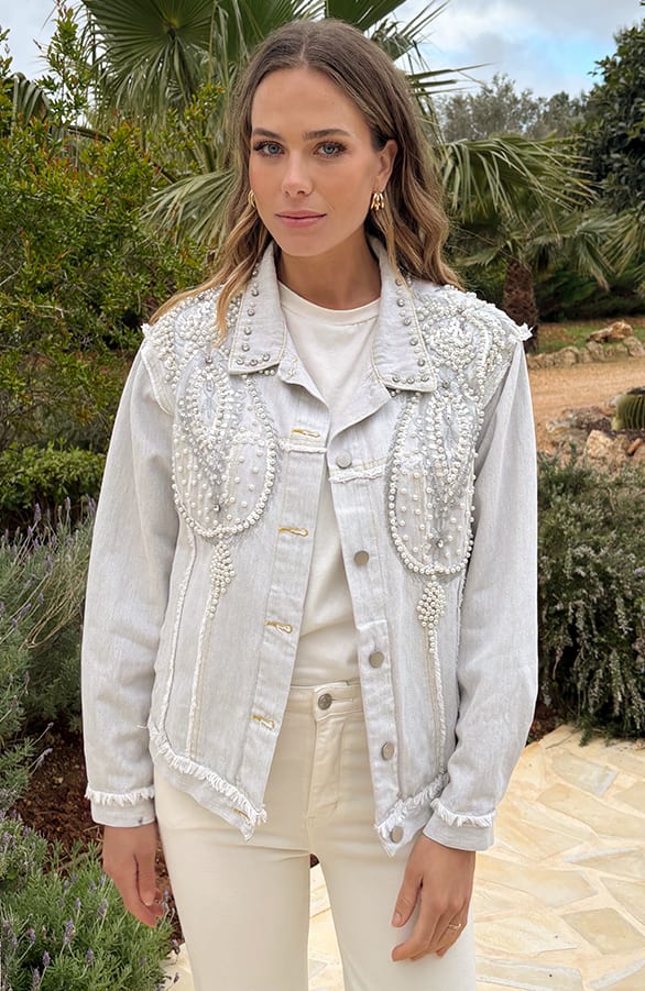Studs Jacket Fenne Grijs 2.0 – blazers — foto 9