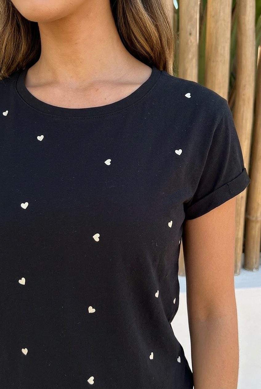 Hartjes Top Katoen June Zwart – shirts & tops — foto 4