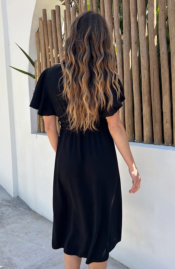 Midi Jurk Nikkie Zwart 2.0 – alle jurkjes — foto 4