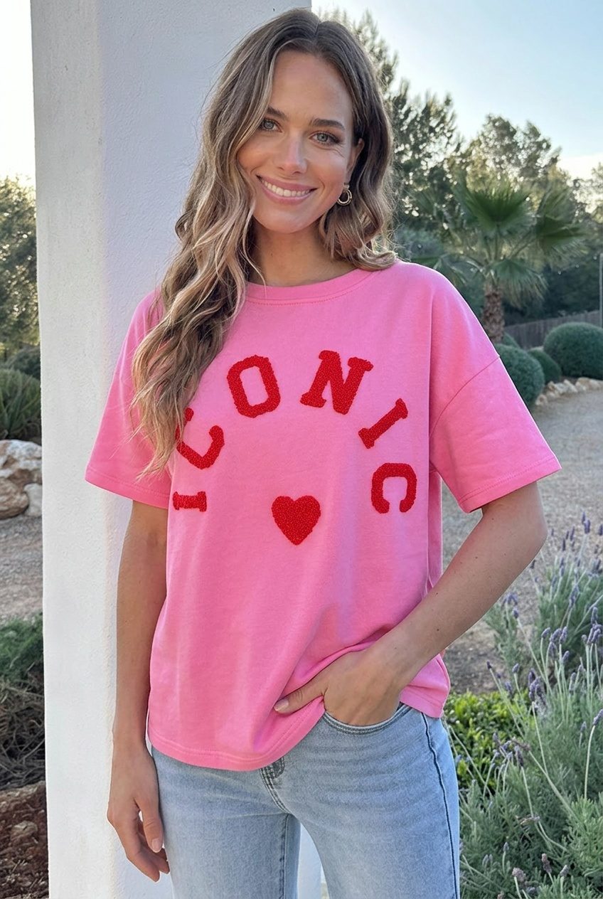 Oversized Iconic T-Shirt Neon