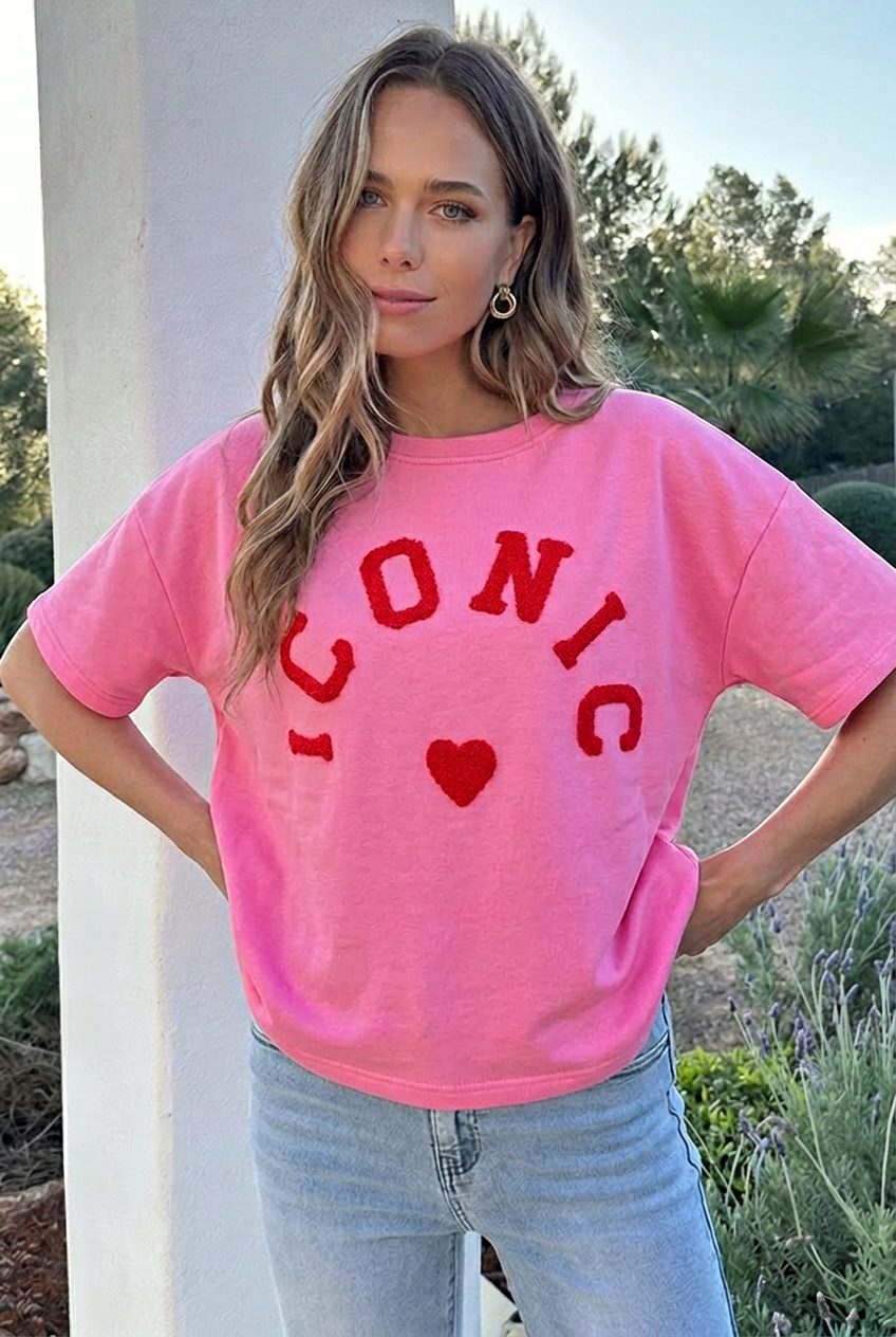 Oversized Iconic T-Shirt Neon – shirts & tops — foto 5