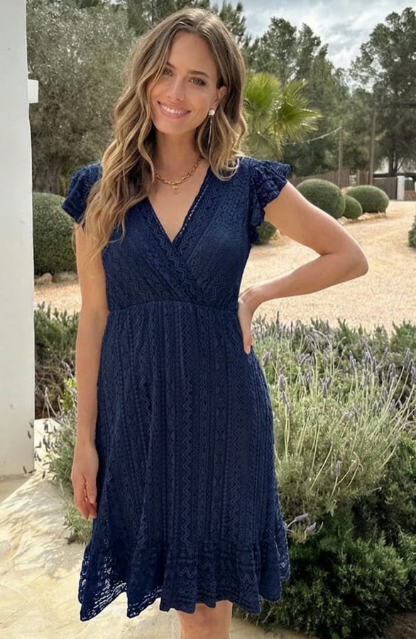 Bohemian Lace Jurk Marine – alle jurkjes — foto 5