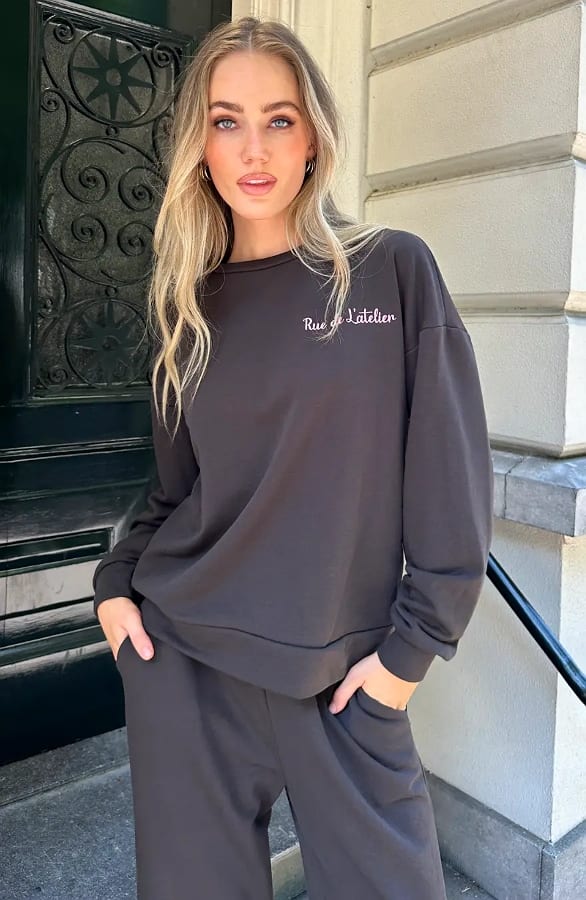 Comfy Oversized Sweater Atelier Choco