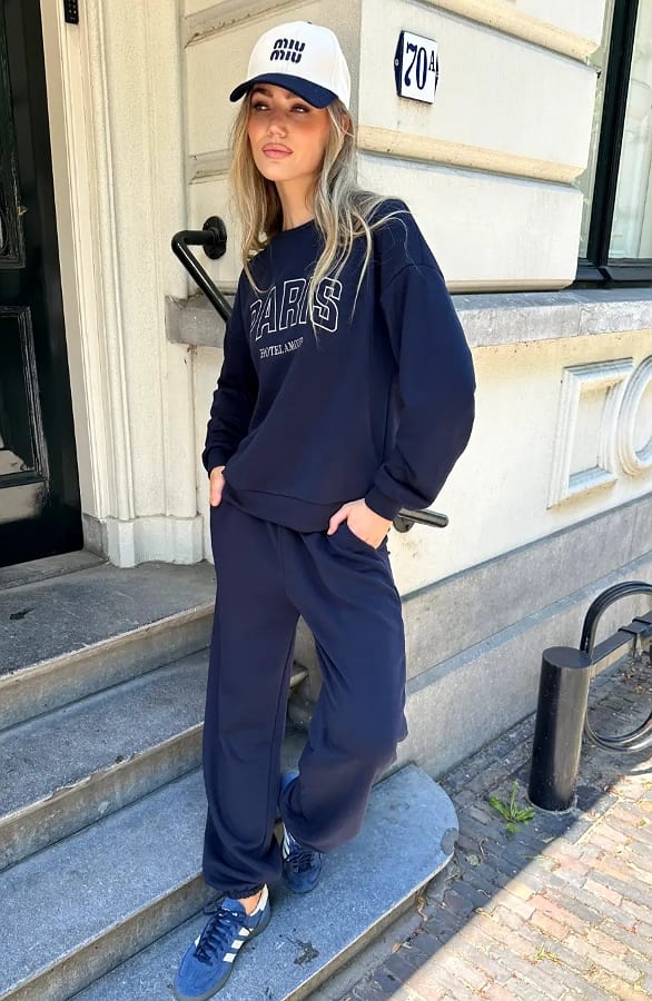 Comfy Sweatpants Navy – broeken — foto 5