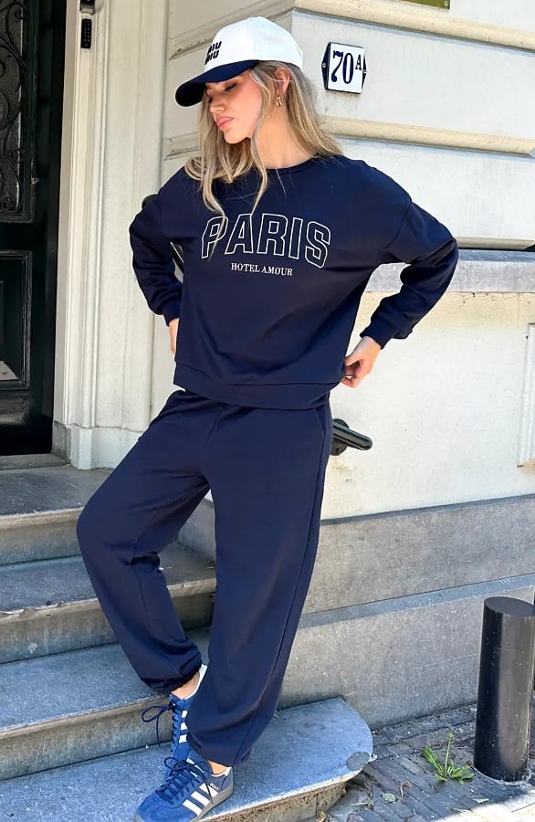 Comfy Sweatpants Navy – broeken — foto 4