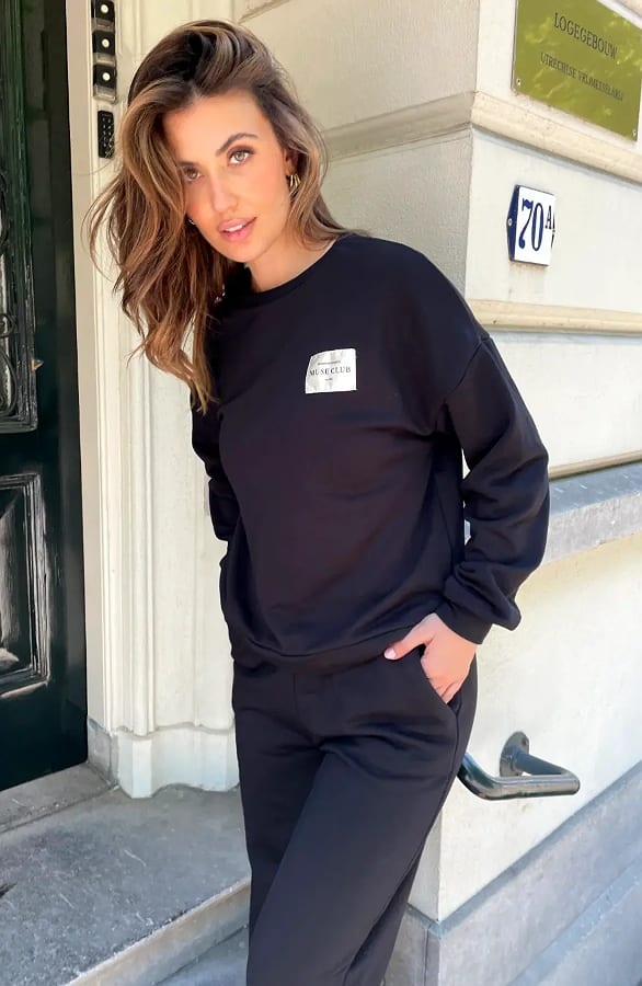 Comfy Sweatpants Zwart – broeken — foto 3
