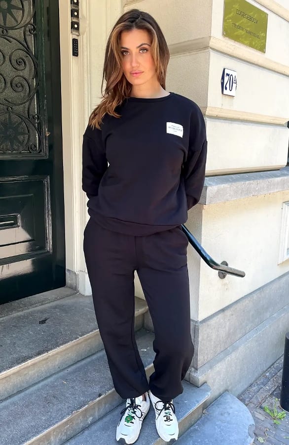 Comfy Sweatpants Zwart – broeken — foto 4