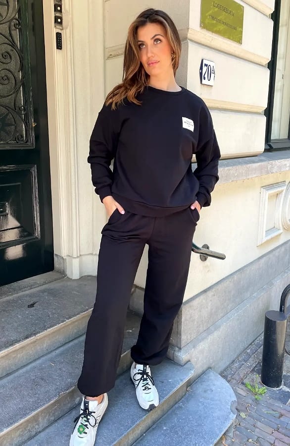 Comfy Sweatpants Zwart – broeken — foto 2