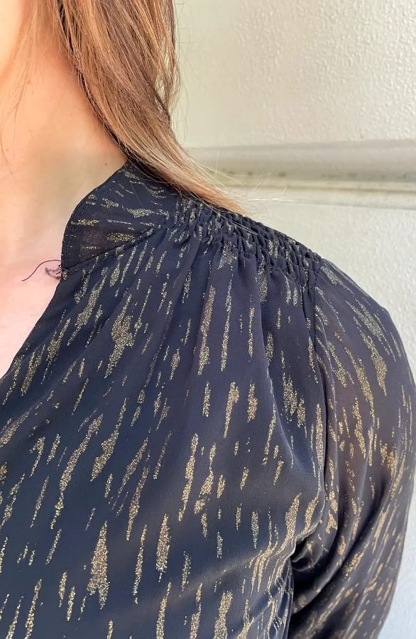 Deluxe Blouse Dessa Goud – kleding — foto 8