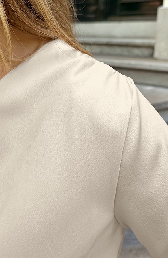 Limited Satijnen Blouse Lize Beige – shirts & tops — foto 6