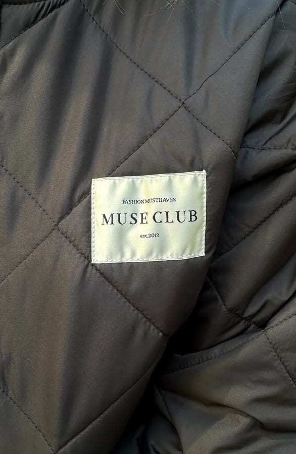 Quilted Jacket Muse Club Black – jassen — foto 7