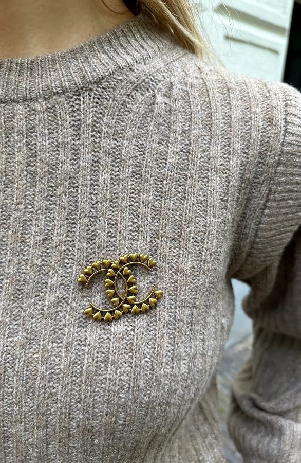 Soft Rib Detail Trui Taupe – truien — foto 14