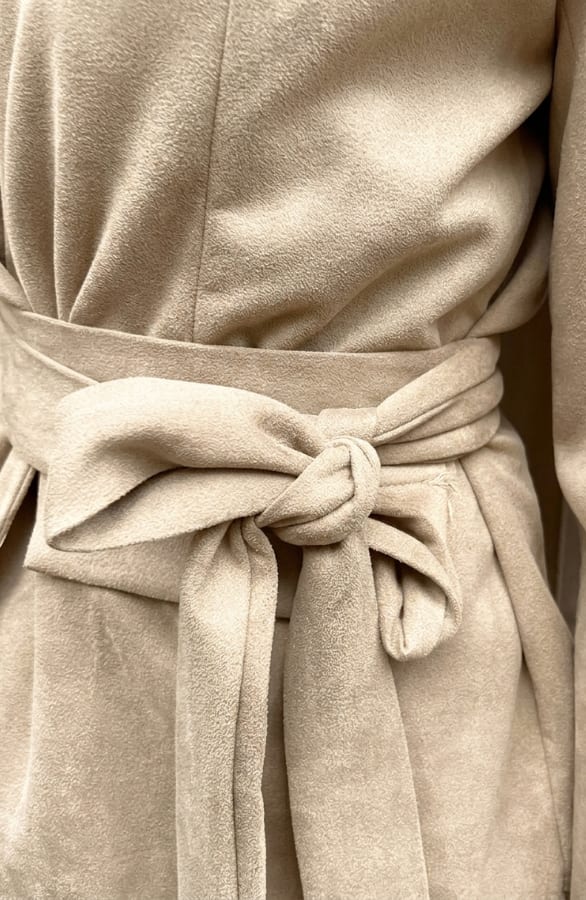 Suede Oversized Blazer Beige – blazers — foto 5