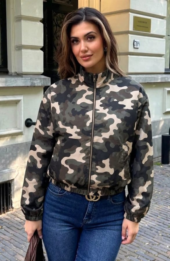 Camouflage Bomber Army – jassen — foto 2