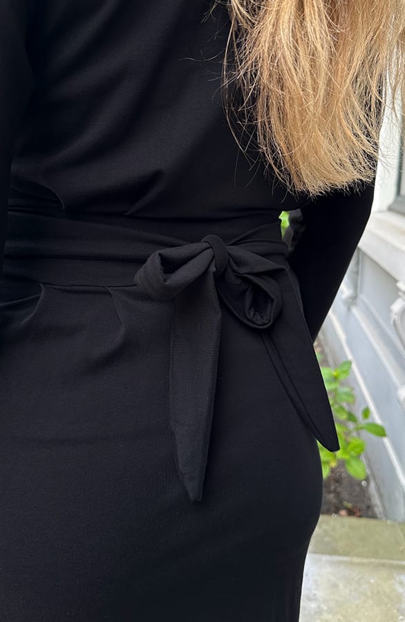 Noa Dress Long Sleeve Black – alle jurkjes — foto 10