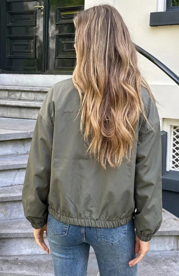 Parachute Jacket Army – jassen — foto 5