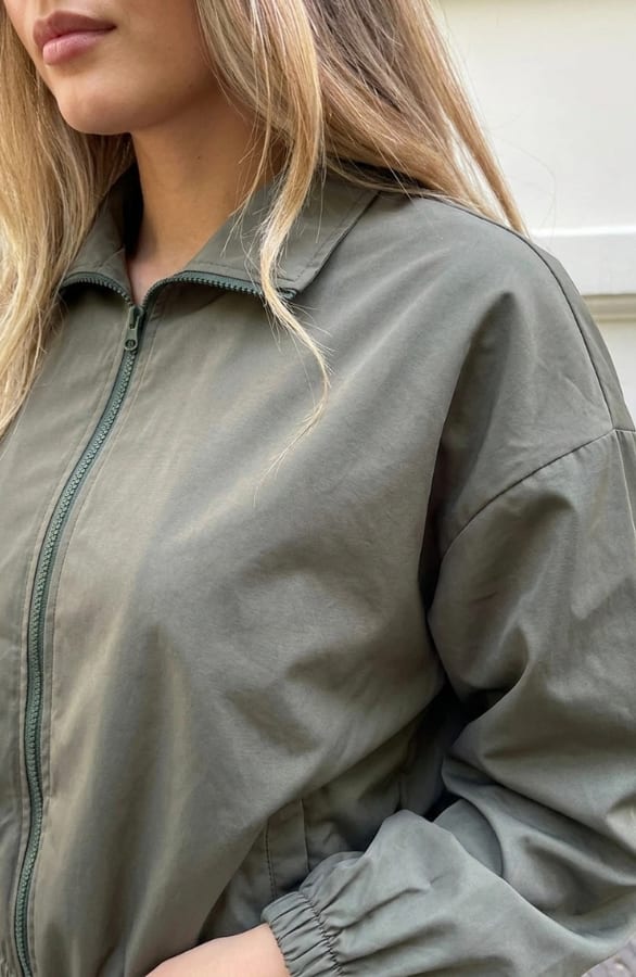 Parachute Jacket Army – jassen — foto 4