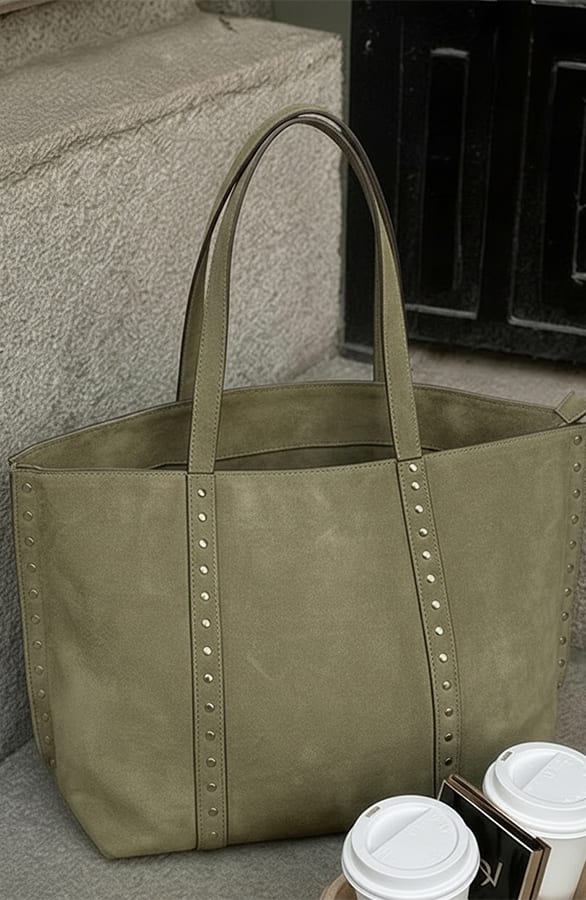 Studded Shopper Bag Army – accessoires — foto 2
