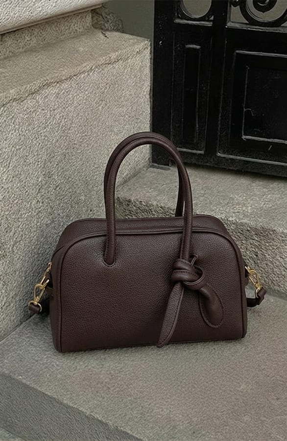 Classic Knot Bag Brown