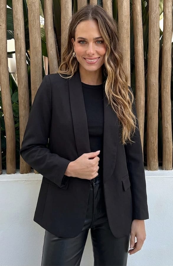 Dames Blazer Nore Longsleeve Black