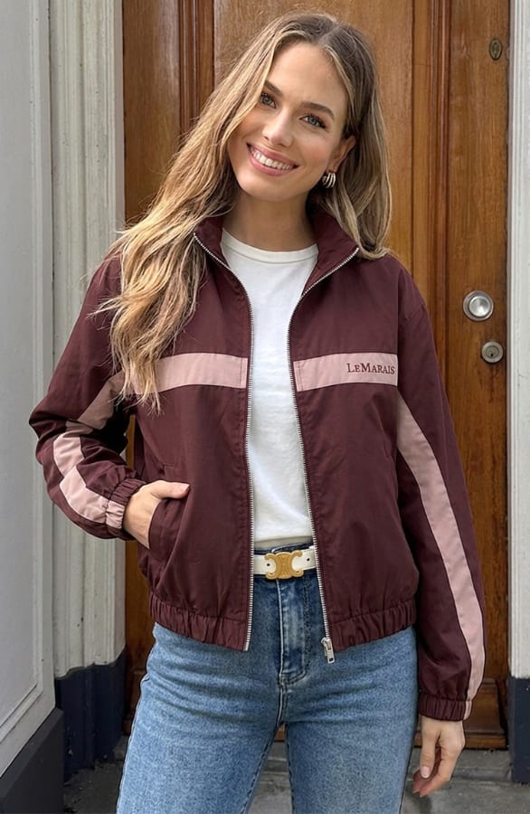 Parachute Jacket Le Marais Burgundy
