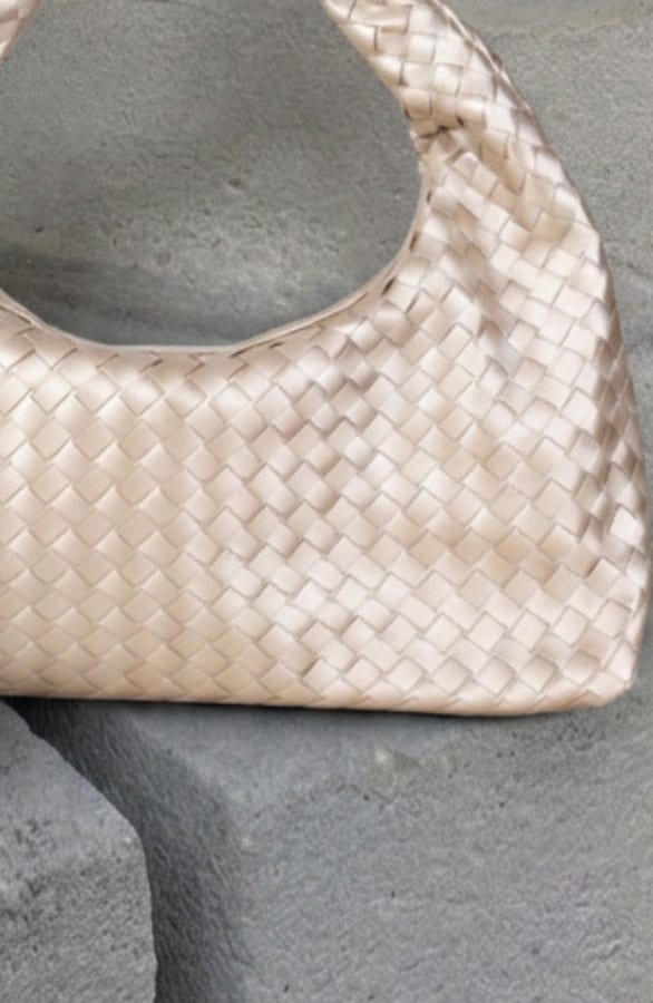 Soft Braided Bag Gold – accessoires, foto 3