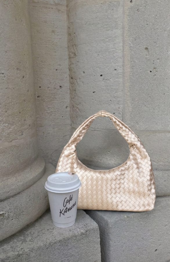 Soft Braided Bag Gold – accessoires, foto 2