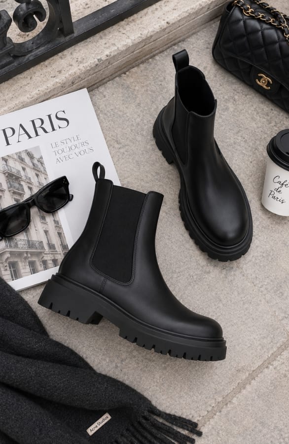 Urban Chelsea Boots Black – schoenen, foto 3