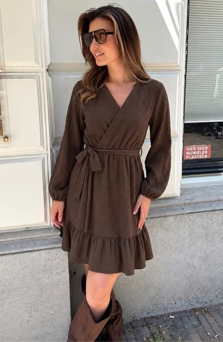 Jurk Tabitha Choco