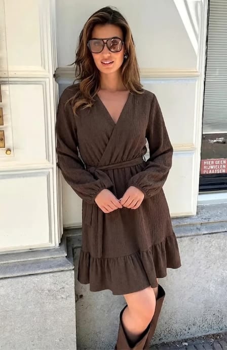 Jurk Tabitha Choco – alle jurkjes, foto 3