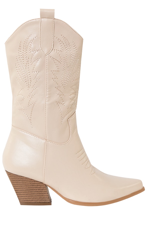 Cowboy Laarzen Julie Beige – shoparchief