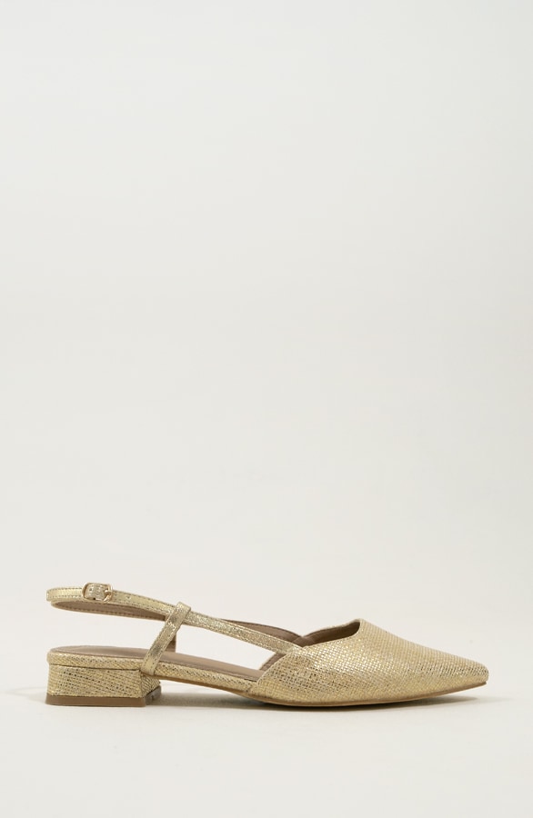 Luxe Slingback Mimi Goud – shoparchief