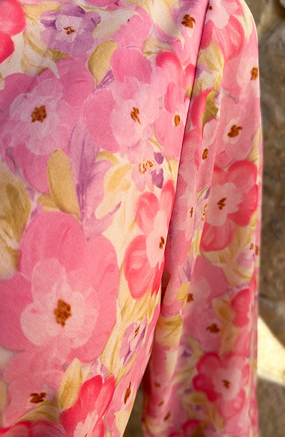 Wijde Mouw Jurk Ella Pastel – shoparchief, foto 8
