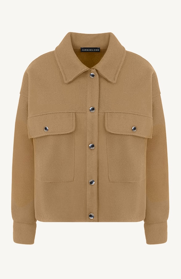 Utility Jacket Kenzie Camel – jassen