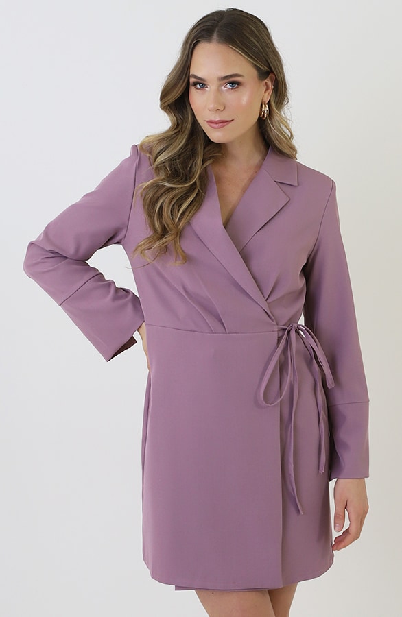 Tailored Blazer Dress Mauve – alle jurkjes