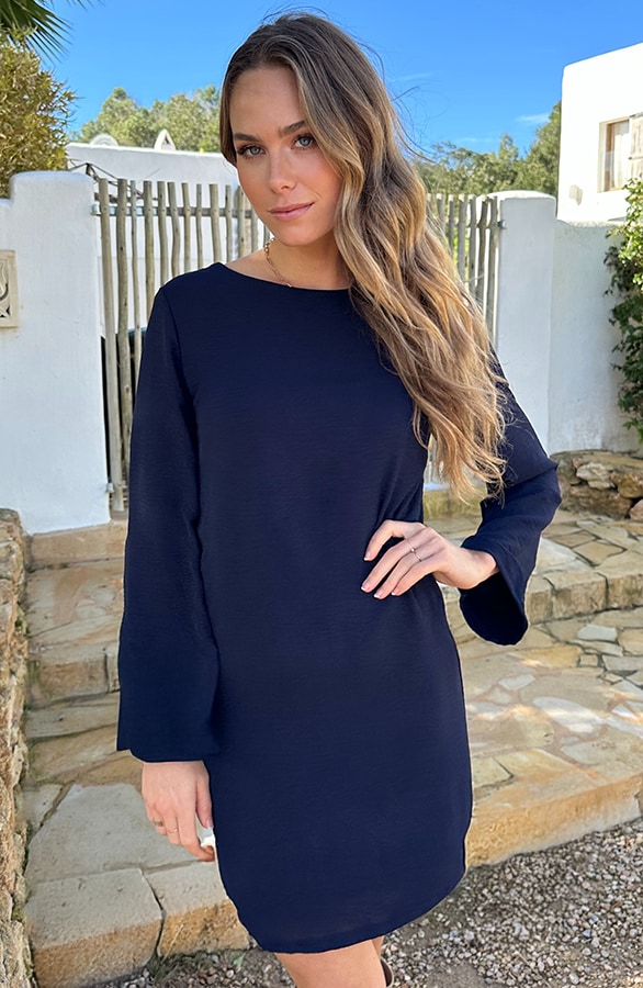 Dress Open Back Navy – alle jurkjes