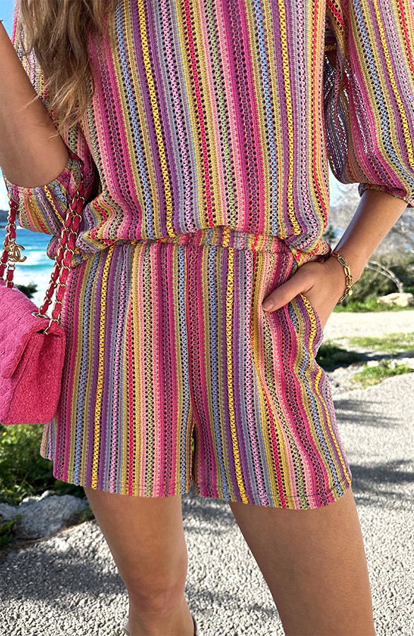 Striped Short Multicolor – shorts