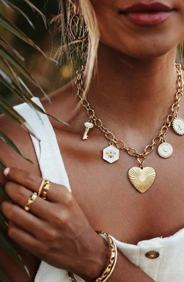 Bedel Schakelketting Hartjes en Meer – accessoires