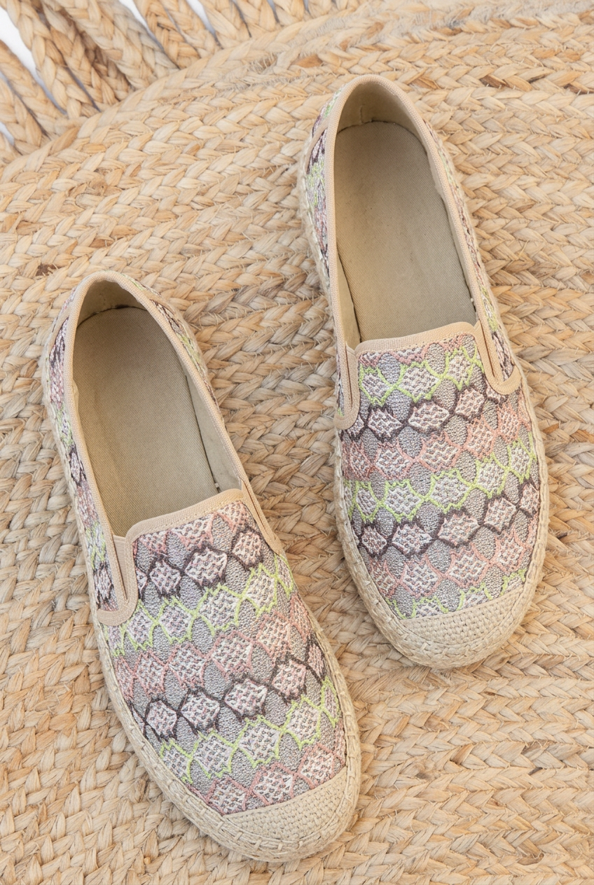 Print Toms Espadrilles Multicolor – schoenen