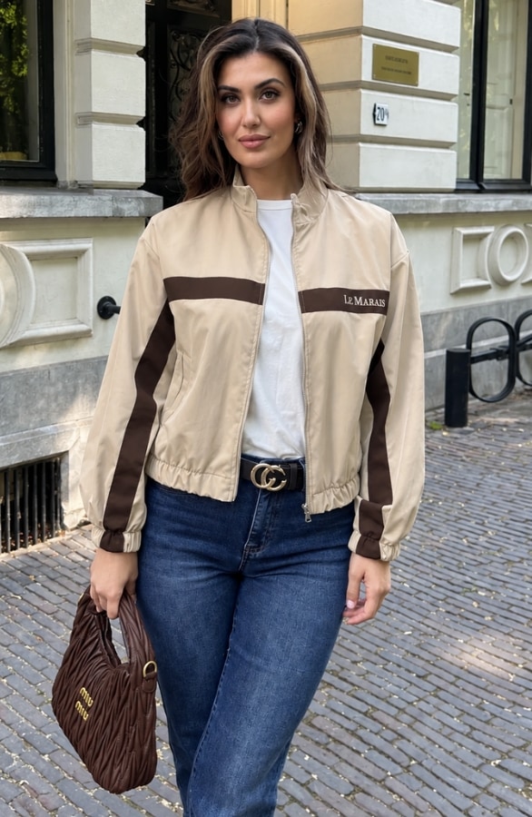 Parachute Jacket Le Marais Camel – jassen, foto 3