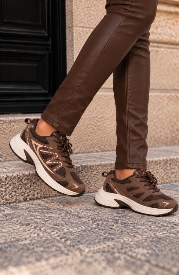 Chunky Runner Sneakers Nova Choco – schoenen