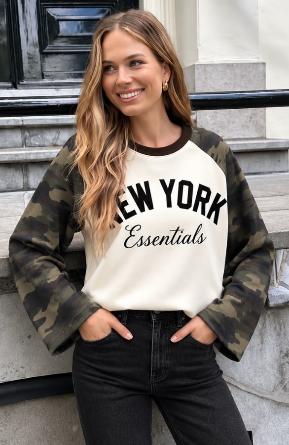 New York Top Camo Essentials – shirts & tops
