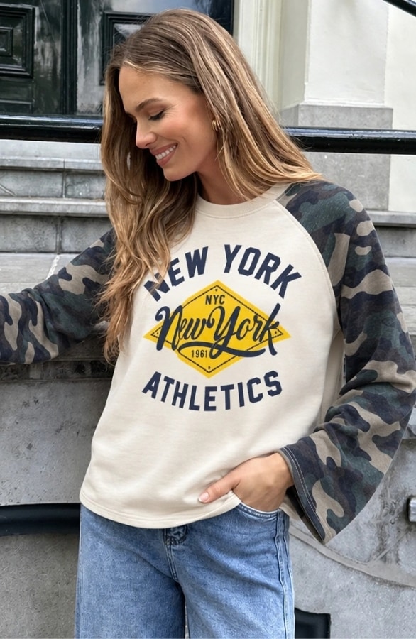 New York Top Camouflage Athletics – shirts & tops