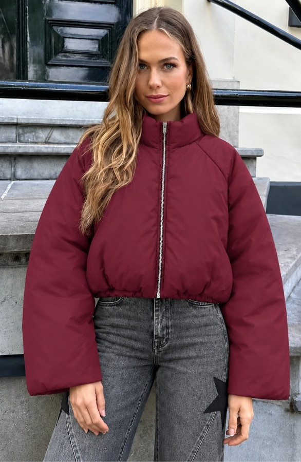 Puffer Jas Bordeaux – jassen